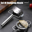 Set of Dumpling Maker (Cutter + Crimper)