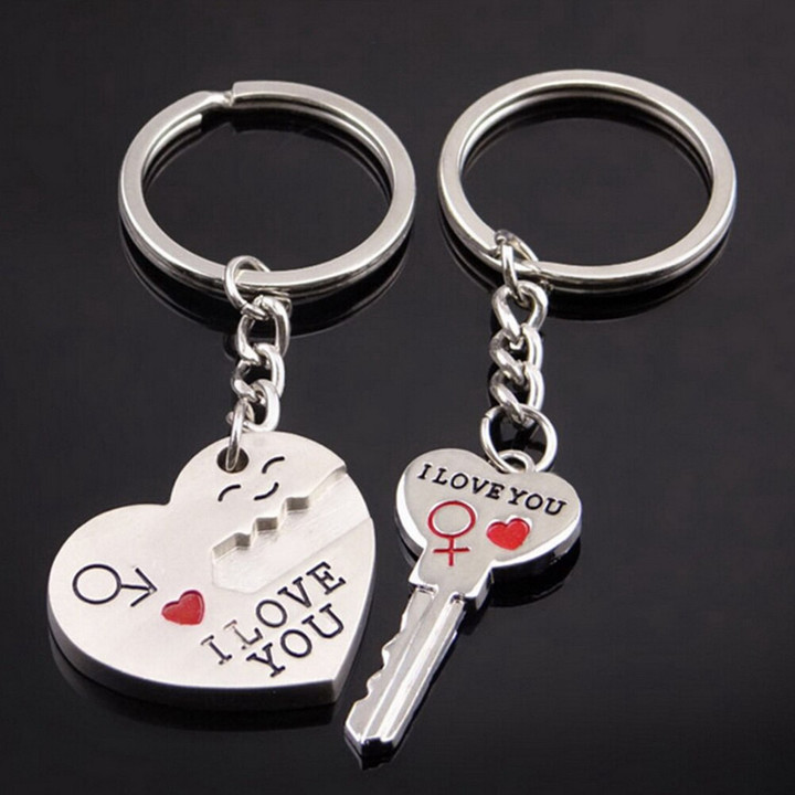 Tone Love Heart Key Chains - Valentine's day Gift