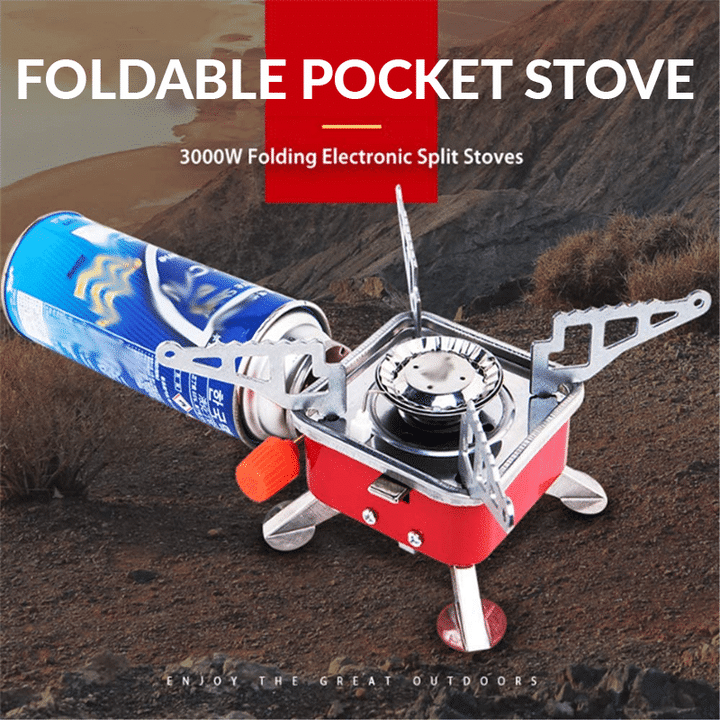 Foldable Pocket Gas Stove