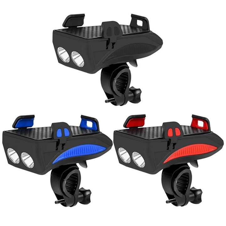 GP™ 4-in-1 Bicycle Phone Holder (Multi-function Bicycle Front Light)