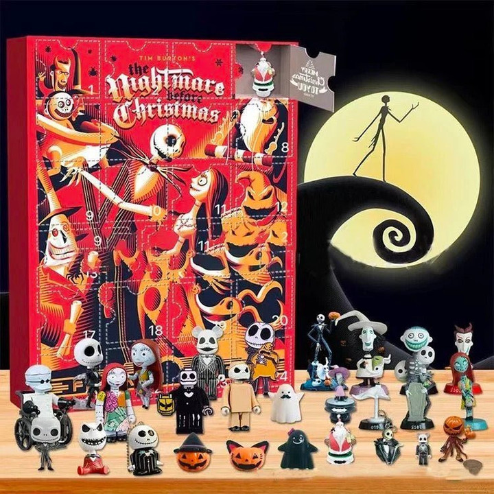 🔥Hot Sale🔥Halloween Doll Advent Calendar 2022 - Contains 24 Gifts