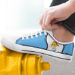 THE SIMPSONS LOW TOP SHOES