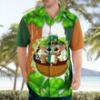 Baby Yoda St.Patrick's Day Hawaii Shirt