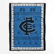 AFL Carlton Blues Blanket