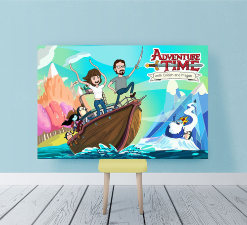 Adventure Time - Custom Portrait Canvas