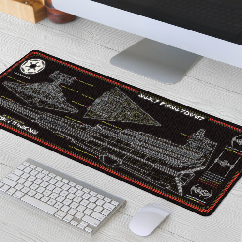 Star Destroyer - Imperial Class Schematic Desk Mat