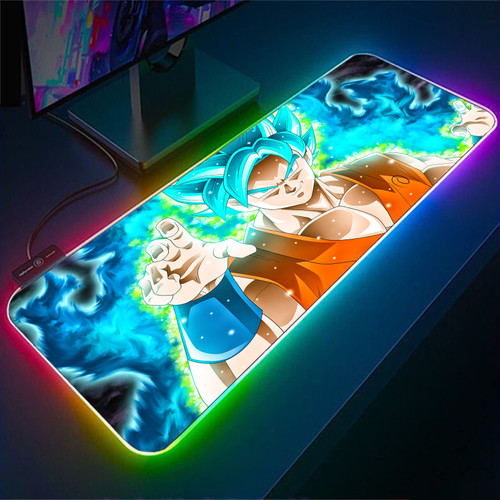 Dragon Ball Goku Cool LED Gaming Mouse Pad
