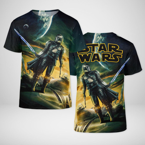 SW In 2023 The Mandalorian 3D T-shirt