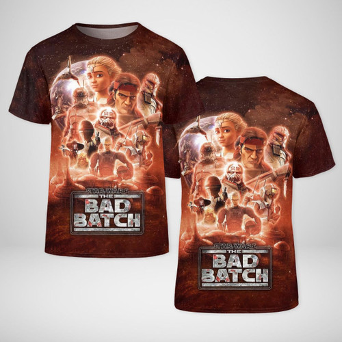 SW The Bad Batch 3D T-shirt