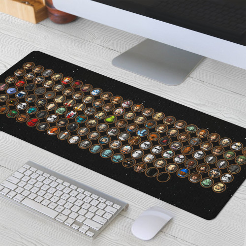 The Complete Saga Characters Desk Mat