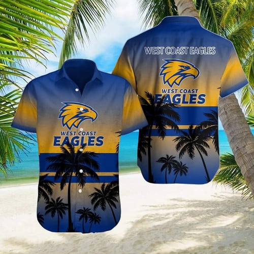 AFL West Coast Eagles New Outfit Hawaiian Shirt