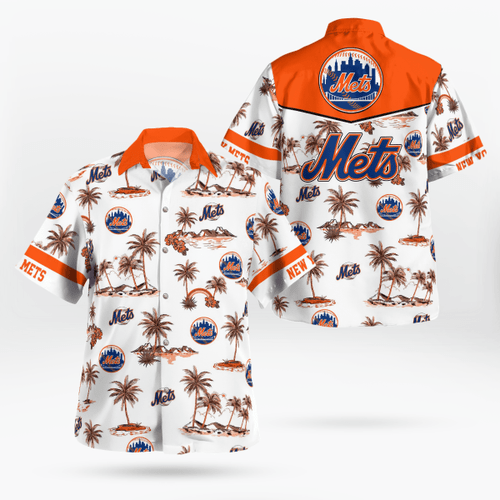 New York Mets MLB Hawaiian Shirt