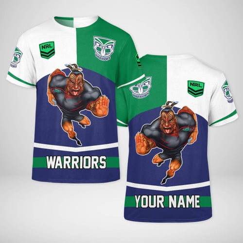 Personalized Warriors NRL 3D T-shirt