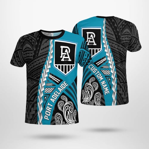Personalized Port Adelaide Tribal 3D T-shirt