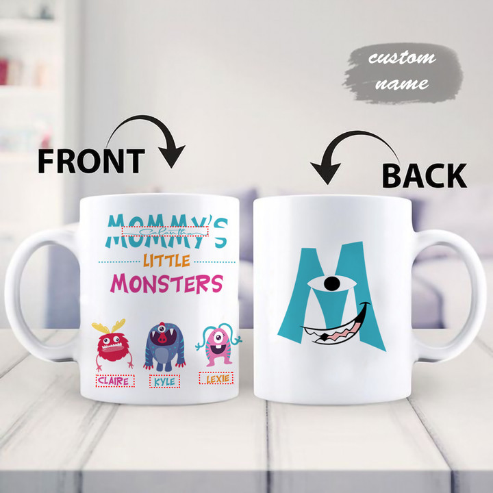 Mommy's Little Monster Personalized Mug