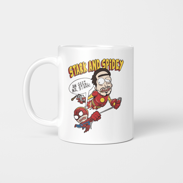 Stark And Spidey Mug