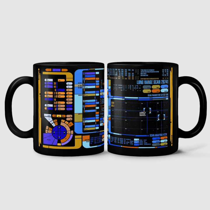 Sci-fi Control Console Display Mug