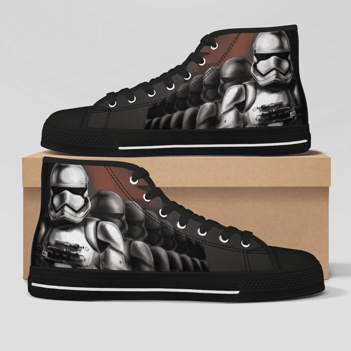 Stormtroopers Force Canvas High Top Shoes