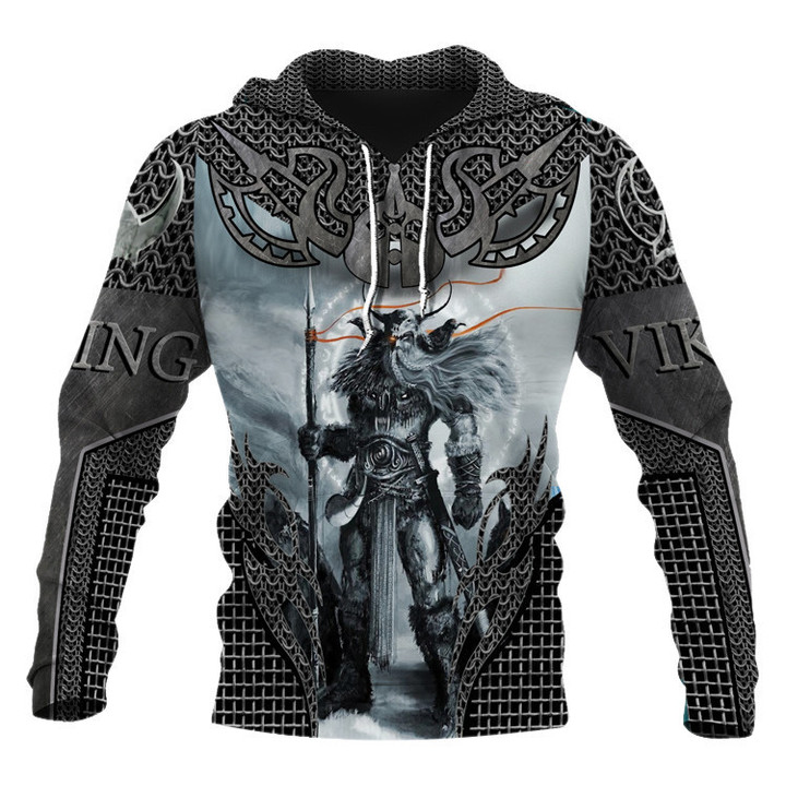 Armor Viking 3D All Over Print Hoodie