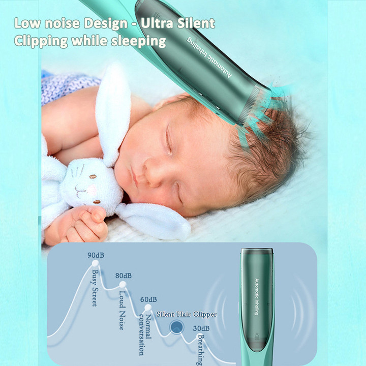 Silent Hair Clippers for babies and kids