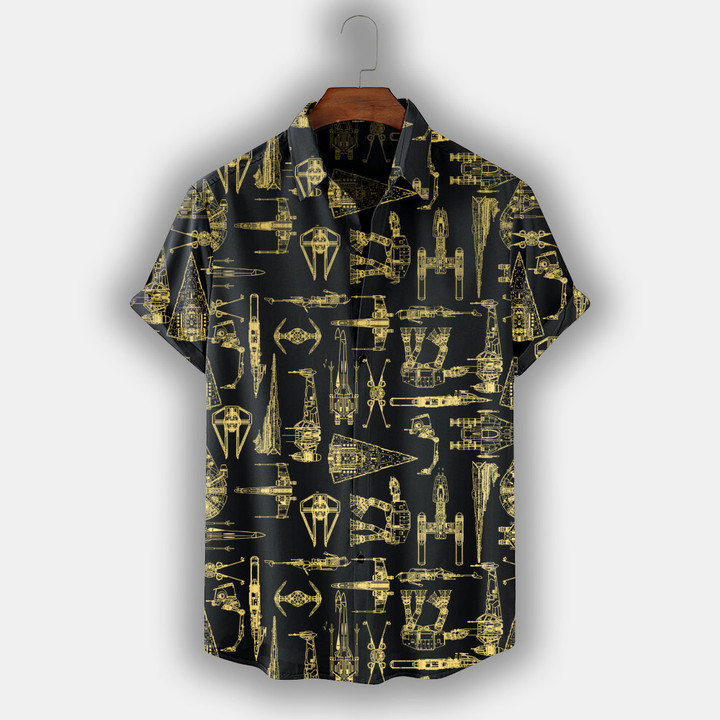 Spaceship Hawaiian Shirt SW-10016