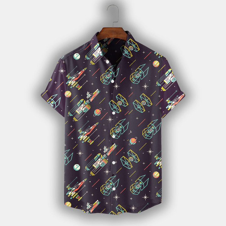 Spaceship Hawaiian Shirt SW-10023
