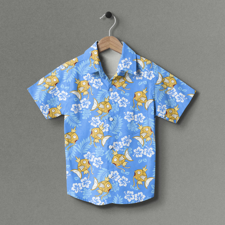Magikarp Tropical Youth Short Hawaiian Shirt