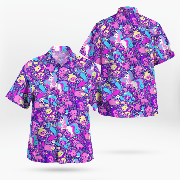 Psychic Pokemon Hawaiian Shirt