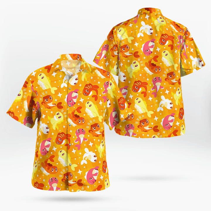 Tatsugiri Pokemon Hawaiian Shirt