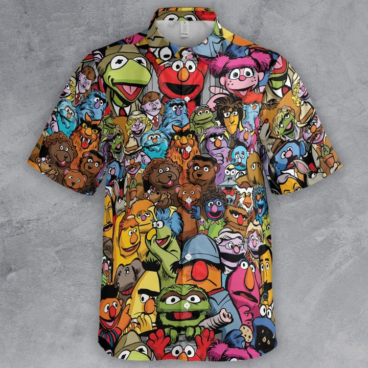 Muppets Characters Hawaiian Shirt