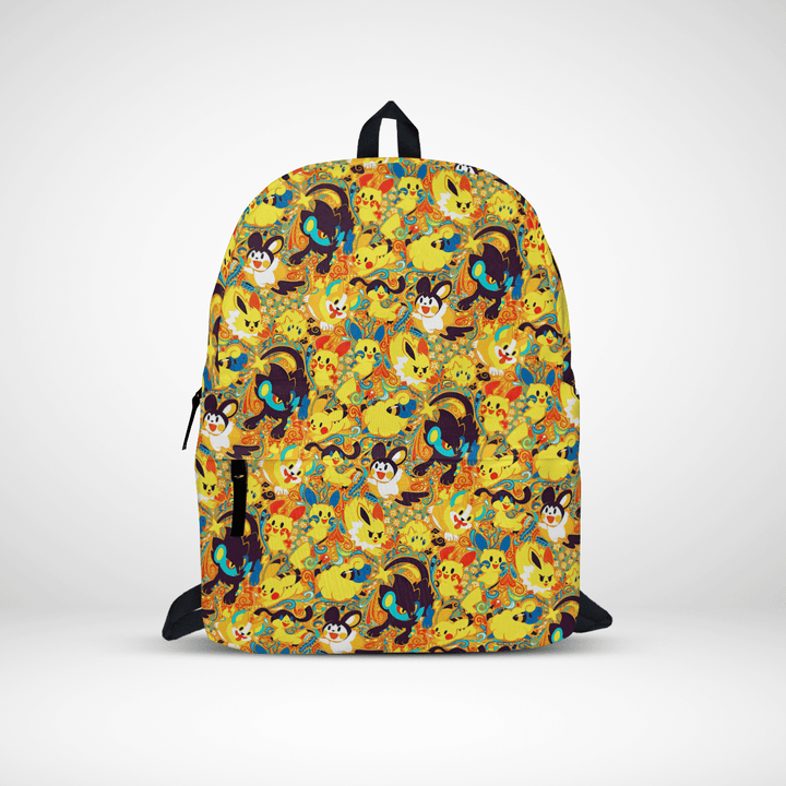 Pokemon Yellow Color Backpack