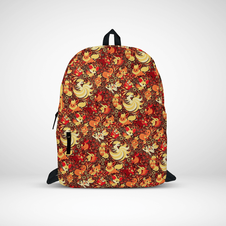 PKM Red Color Backpack