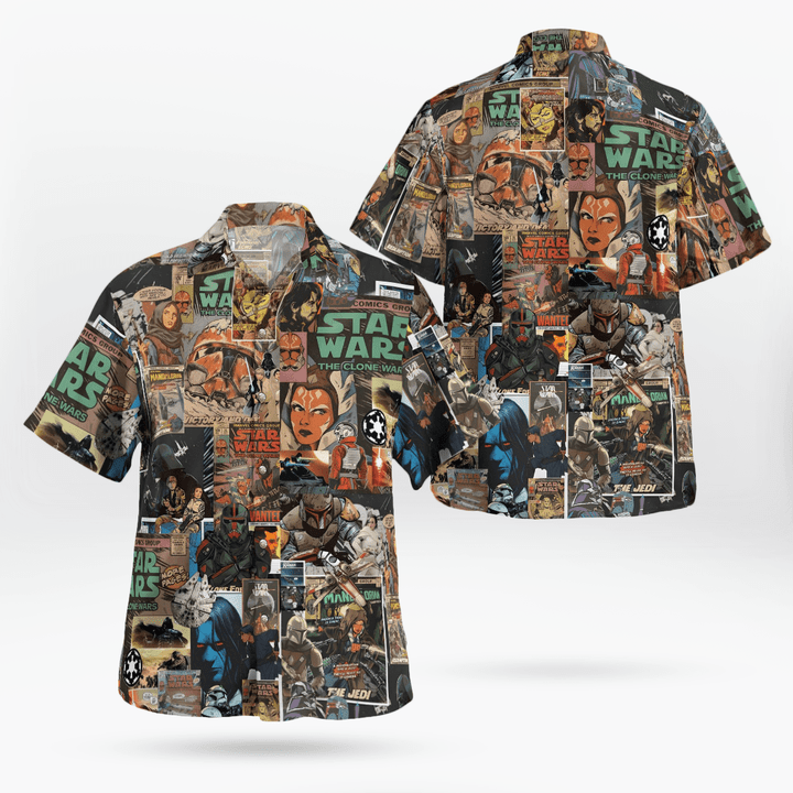 Star Wars Vintage Hawaiian Shirt