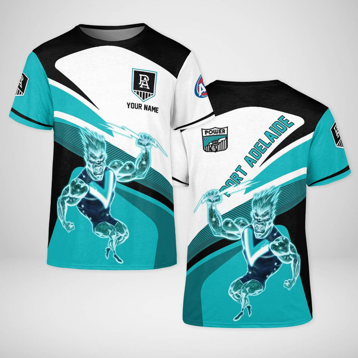 Personalized Port Adelaide AFL 3D T-shirt