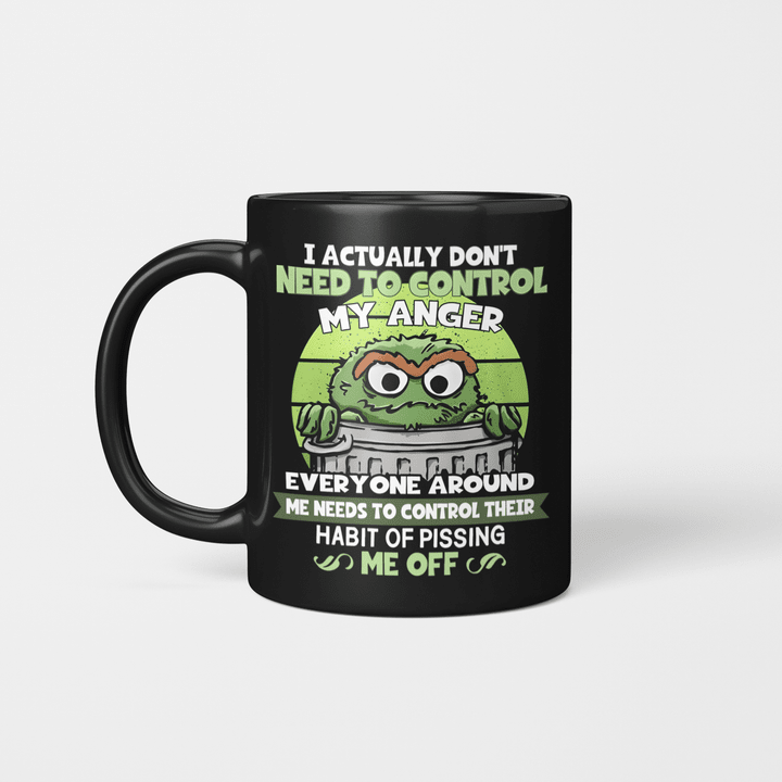 The Muppets I Actually Don't Need To Control My Anger Mug