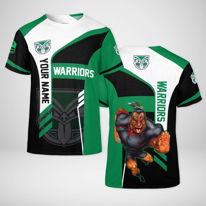 Personalized NRL New Zealand Warriors 3D T-shirt