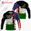 Tajik nationality hoodie 3D Full Printing