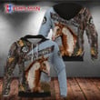 AMERICAN PAINT HORSE Limited edition 3D Full Printing