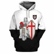 Knight Templar 3D Shirt Full Printing