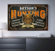 Boar Bryson' Hungting Canvas 3 Size Template NVL-15NQ002 Dreamship