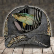 SNOOK FISHING CAMO PERSONALIZED CAP