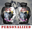 Personalized Till Our Last Breath Couple Horse Hoodies 3D Full Printing NVL-SH19-20 Hoddie 3D 3D Tee Art