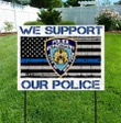 New York City Police Department Yard Sign HTT-27CT1
