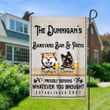Personalized Custom Bar & Grill Dogs Flag PHT-FTP051 Flag Dreamship