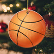 Basketball Christmas Circle Ornament (1 sided) tdh hqt-14dt004 Dreamship