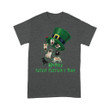 PUG St.Patrick's Day Standard T-shirt DHL-16VA012 Dreamship S Dark Heather Grey