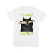 BLACK CAT It's Monday Standard T-shirt DHL-16VN05 Dreamship S White