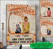 Personalized And They Lived Happily Ever After Canvas Dreamship