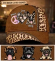 Personalized Dog PEACE LOVE Cap DHL-30TQ005