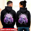 You Are The Moon Wolf Hoodie QTD-16XT001 Apparel Dreamship